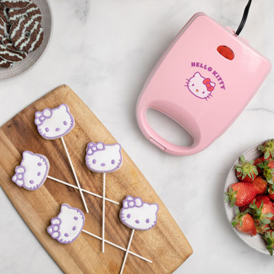 Uncanny Brands Hello Kitty Cake Pop Maker- Makes 4 Hello Kitty Cake Pops