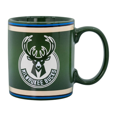 Uncanny Brands NBA Milwaukee Bucks Logo Mug Warmer With Mug - Auto Shut On/Off