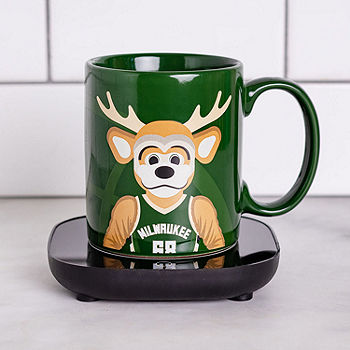 Uncanny Brands NBA Milwaukee Bucks Bango Mascot Mug Warmer With