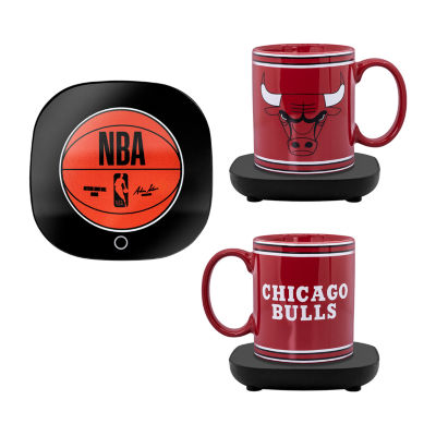 Uncanny Brands NBA Chicago Bulls Logo Mug Warmer With Mug - Auto Shut On/Off