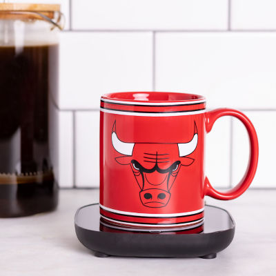 Uncanny Brands NBA Chicago Bulls Logo Mug Warmer With Mug - Auto Shut On/Off