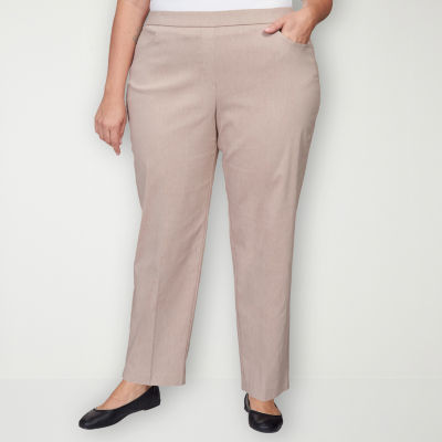 Wide-cut Pull-on Pants