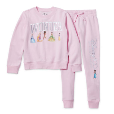 Disney Collection Disney 100 Little & Big Girls 2pc. Princess Pant Set