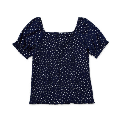 Jcpenney polka best sale dot blouse