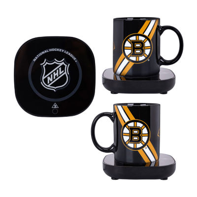 Uncanny Brands Boston Bruins Logo Mug Warmer With Mug - Auto Shut On/Off