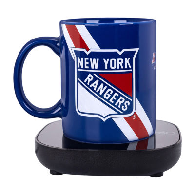 NHL-NATIONAL HOCKEY LEAGUE Uncanny York Rangers Logo Mug Warmer With Mug -  Auto Shut On/Off