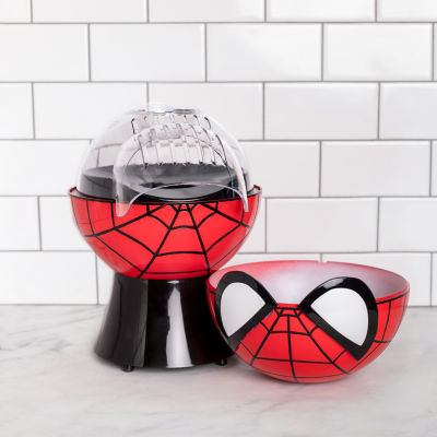 Uncanny Brands Marvel Spider-Man Popcorn Maker- Spidey Kitchen Appliance