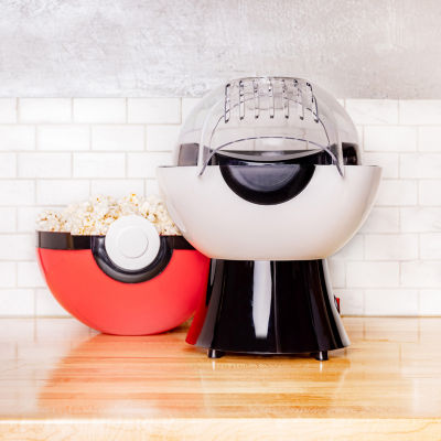 Uncanny Brands Pokémon Poké Ball Popcorn Maker- Pokémon Kitchen Appliance