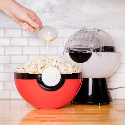 Uncanny Brands Pokémon Poké Ball Popcorn Maker- Pokémon Kitchen Appliance