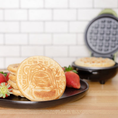 Uncanny Brands Star Wars Mini Ewok Waffle Maker - Star Wars Kitchen Appliance