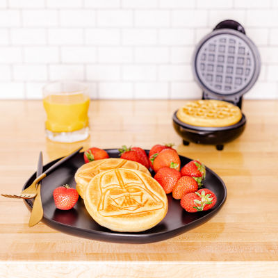 Uncanny Brands Star Wars Mini Darth Vader Waffle Maker - Star Wars Kitchen Appliance