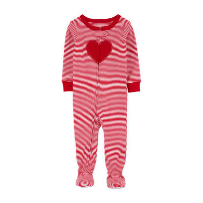 Burt's Bees Baby 12-24 Months X's & O's Long Sleeve T-Shirt & Pajama Pants  Set