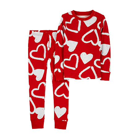 Carter's Baby Unisex 2-pc. Pajama Set, 18 Months, Red