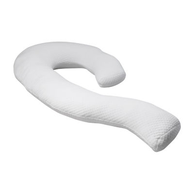 Contour Swan Width Pillow Case 53326, Color White JCPenney