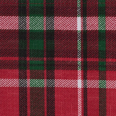 Elrene Home Fashions Pocono Plaid Holiday 70" Round Tablecloths