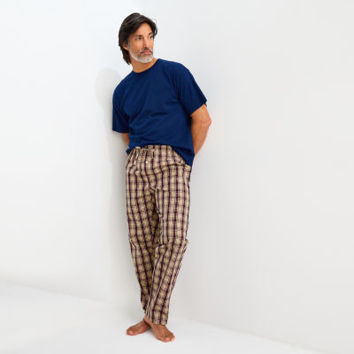 St. John's Bay Mens Poplin Big and Tall Pajama Pants