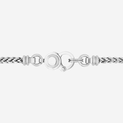 Mens Stainless Steel 24 Inch Curb Chain Necklace