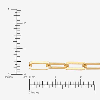 Silver Addiction Womens 14K Gold Over Silver Sterling Silver 18 Inch Chain Necklace