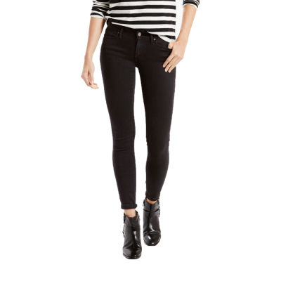 Levi's® Water<Less™ Womens 711™ Skinny Jean, Color: Soft Black - JCPenney