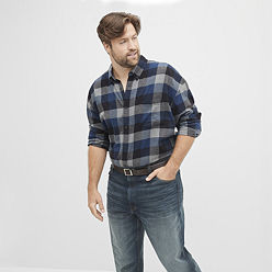 Big Tall Size Flannel Shirts for Men - JCPenney