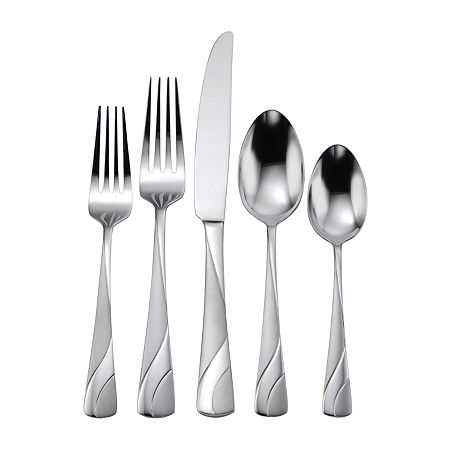 Oneida River 20-pc. Flatware Set, One Size, Silver