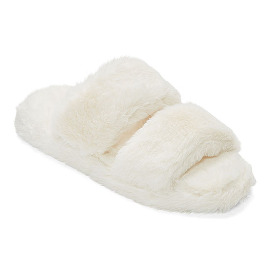 Mixit Dual Band Womens Slip-On Slippers - JCPenney
