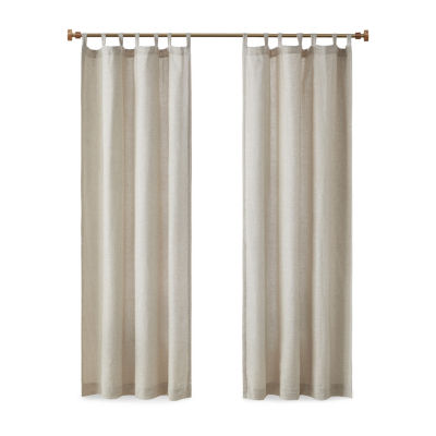 Madison Park Barnet 50"W X 84"L Tab Top Light-Filtering Single Curtain Panel