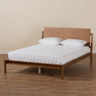 Giuseppe Wooden Platform Bed