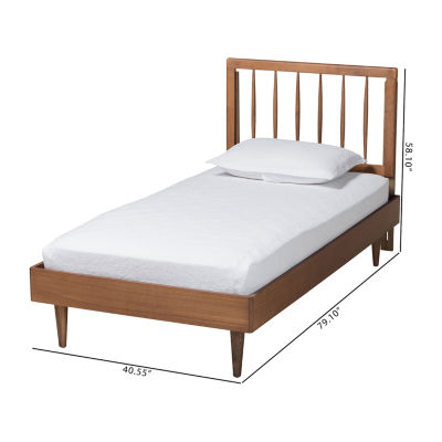 Sora Wooden Platform Bed