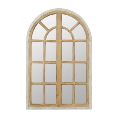 Athena Farmhouse Arch Wall Mirror, Color Brown JCPenney