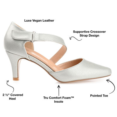 Journee Collection Tillis Womens Pointed Stiletto Heel Pumps
