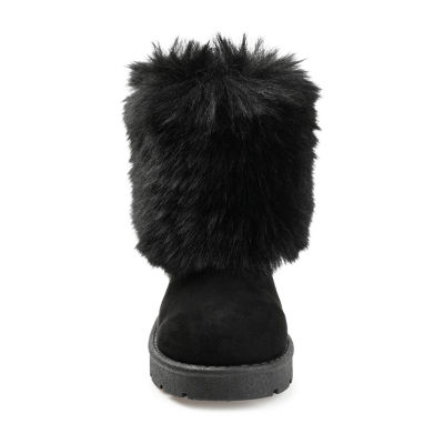 Journee Collection Womens Shanay Flat Heel Winter Boots
