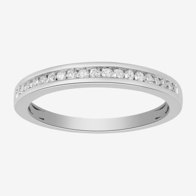 1/ CT.T.W. Natural Diamond 14K Gold Wedding Band