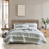 Donna Sharp Tempe 3-pc. Quilt Set, Color: Slate Gray Ivory - JCPenney
