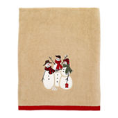 Christmas-Themed Hanging Hand Towel - Santa - Snowman - Convenient Hanging  Loops - ApolloBox