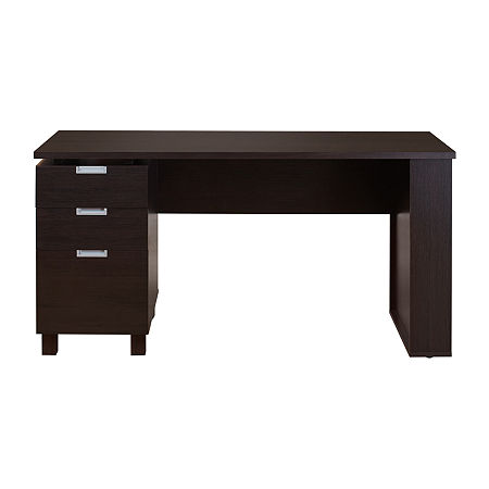 Dorisa Desk, One Size, Brown