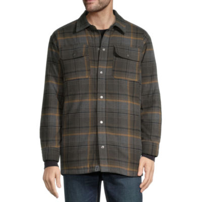 Free Country Utility Lined Mens Regular Fit Long Sleeve Flannel Shirt