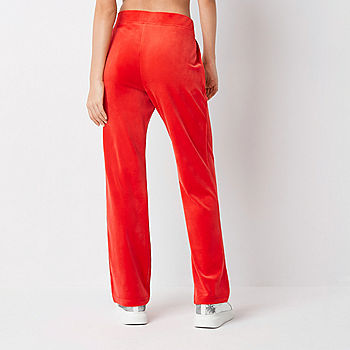 Juicy By Juicy Couture Womens Mid Rise Straight Track Pant-Plus