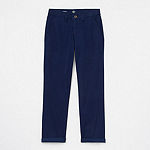 St. John's Bay Women's  Relaxed Fit Girl Friend Chino Pant