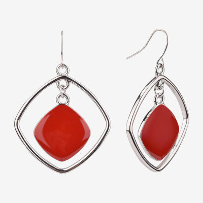 Mixit Square Drop Earrings