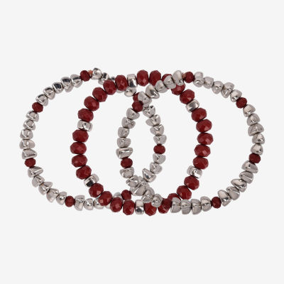 Mixit Silver Tone Womens 3-pc. Bracelet Set