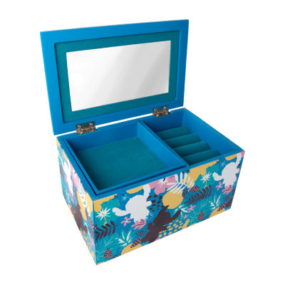 Disney Lilo & Stitch "My Happy Place" Blue Jewelry Box