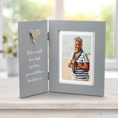 Malden 4x6/5x7 Memorial Gray Tabletop Frame