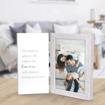 Malden 4x6 Love Brings Us Home Hinged Tabletop Frame