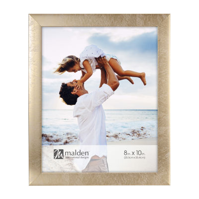 Malden 8x10 Gold Linear Tabletop Frame