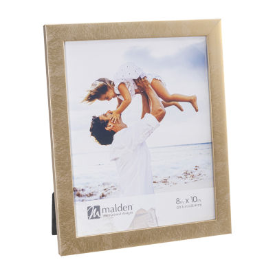 Malden 8x10 Gold Linear Tabletop Frame