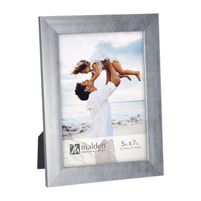 Malden 5x7 Silver Linear Tabletop Frame