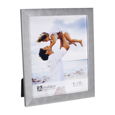 Malden 8x10 Silver Linear Tabletop Frame