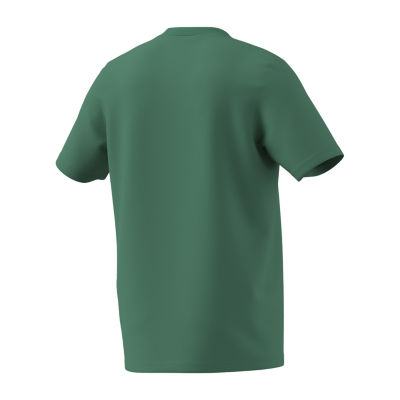 adidas Mens Crew Neck Short Sleeve Regular Fit Graphic T-Shirt