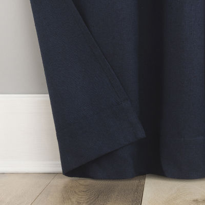 Archaeo Boulder Tab Top Sheer Single Curtain Panel